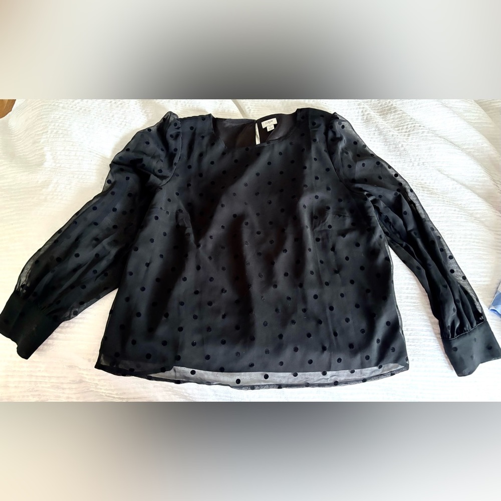 JCREW Top, Blouse, Size L